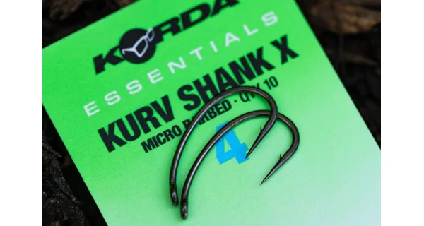 KORDA - Háčky Essentials Kurv X Barbed vel. 2 10 ks