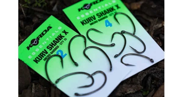 KORDA - Háčky Essentials Kurv X Barbed vel. 2 10 ks