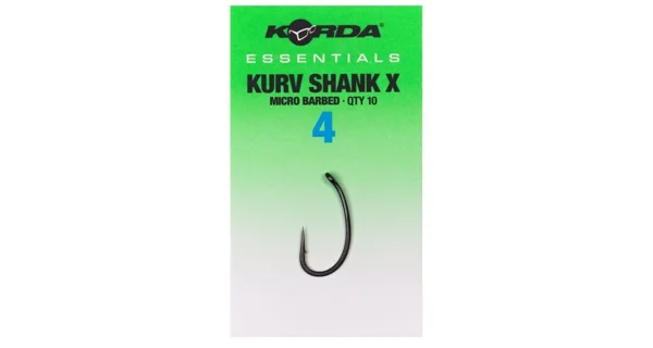 KORDA - Háčky Essentials Kurv X Barbed vel. 2 10 ks