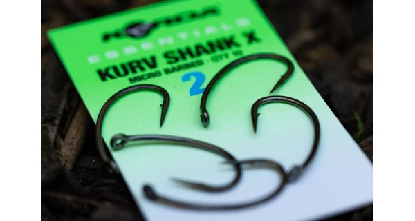 KORDA - Háčky Essentials Kurv X Barbed vel. 6 10 ks