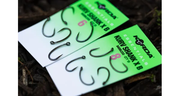 KORDA - Háčky Essentials Kurv X Barbless vel. 4 10 ks