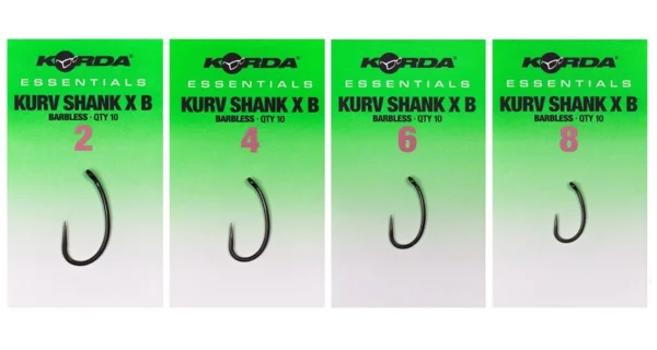 KORDA - Háčky Essentials Kurv X Barbless vel. 6 10 ks