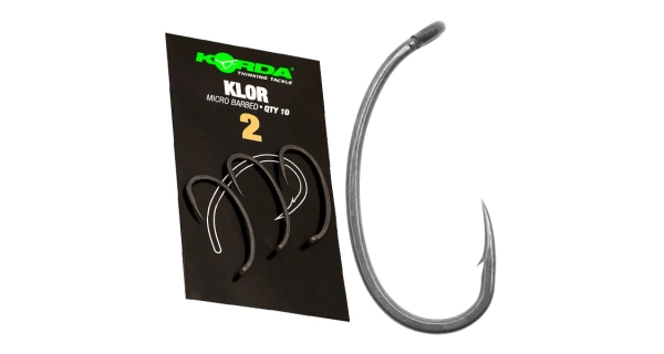KORDA - Háčky Klor 10 ks, vel. 2
