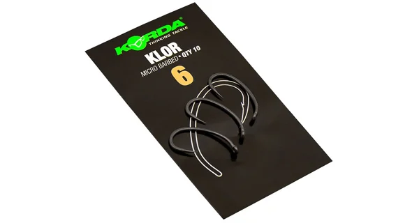 KORDA - Háčky Klor 10 ks, vel. 6