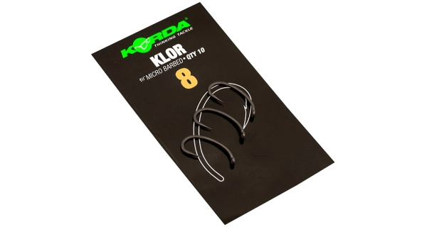 KORDA - Háčky Klor 10 ks, vel. 8