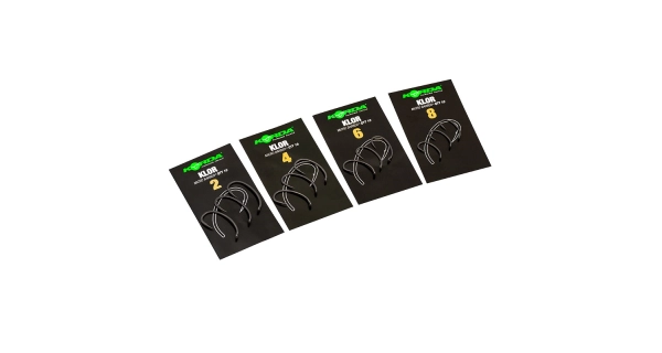 KORDA - Háčky Klor 10 ks, vel. 8