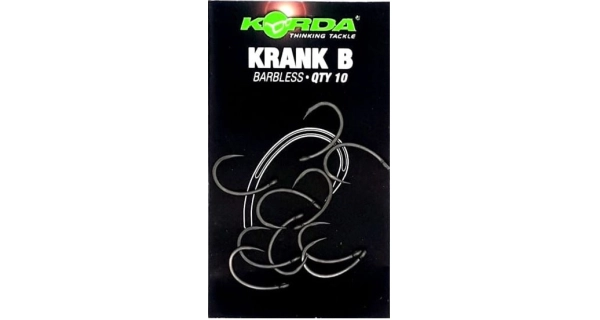 KORDA - Háčky Krank Barbless vel. 4 10 ks