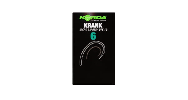 KORDA - Háčky Krank Hooks 10 ks vel. 10