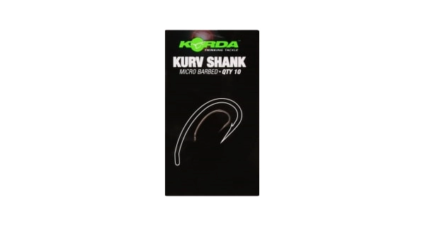 KORDA - Háčky Kurv Shank vel. 10 10 ks