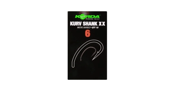KORDA - Háčky Kurv Shank XX vel. 1 10 ks
