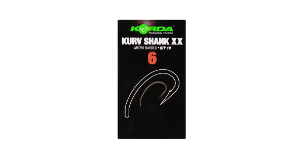 KORDA - Háčky Kurv Shank XX vel. 4 10 ks