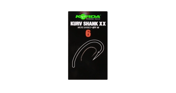 KORDA - Háčky Kurv Shank XX vel. 8 10 ks