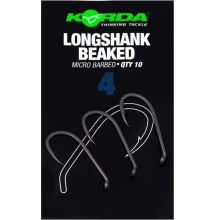 KORDA - Háčky Longshank Beaked Barbed vel. 4 10 ks