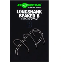 KORDA - Háčky Longshank Beaked Barbless vel. 8 10 ks