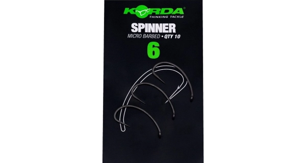 KORDA - Háčky Spinner vel. 6 10 ks