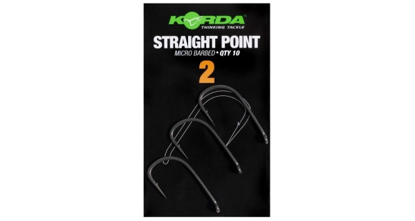 KORDA - Háčky Straight Point Barbed vel. 2 10 ks