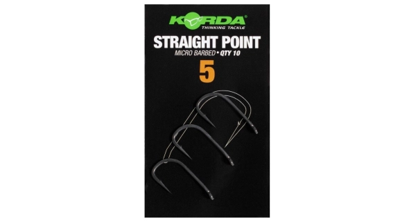 KORDA - Háčky Straight Point Barbed vel. 5 10 ks