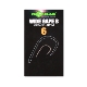 KORDA - Háčky wide gape barbless size 04