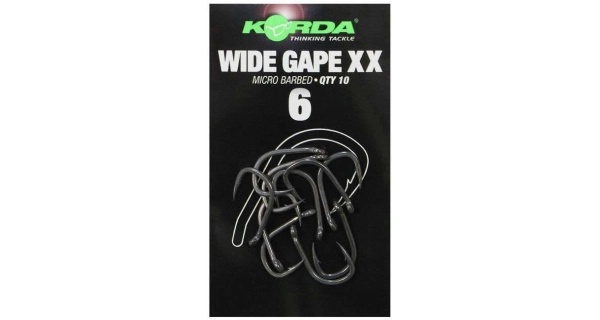 KORDA - Háčky Wide Gape XX vel. 6 10 ks