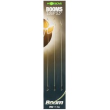 KORDA - Hotové návazce Ready Tied Boom Loop 25 lb 5,5" 14 cm 3 ks