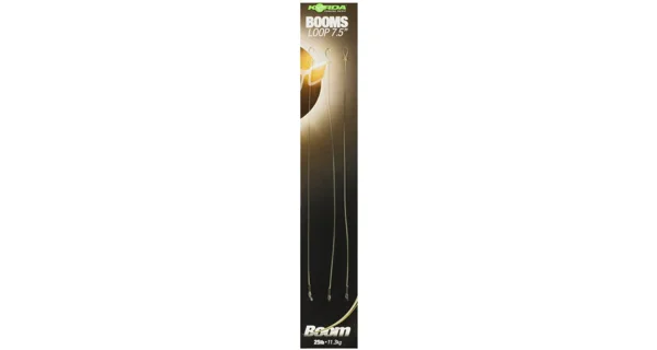 KORDA - Hotové návazce Ready Tied Boom Loop 25 lb 7,5