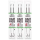KORDA - Hotový návazec Basix Hair rigs Wide Gape 8 18 lb 2 ks