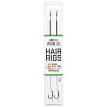 KORDA - Hotový návazec Basix Hair rigs Wide Gape B 6 18 lb 2 ks