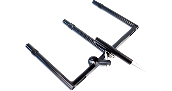 KORDA - Hrazda Singlez 3 Rod Buzzbar Aluminium Black 21,5 cm