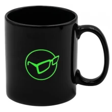 KORDA - Hrnek Mug Glasses Logo Black