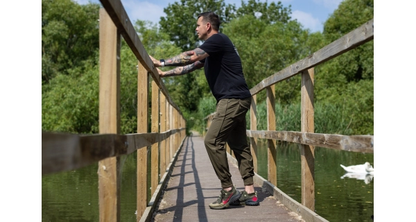 KORDA - Kalhoty Ultralite Joggers Olive vel. XL