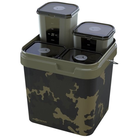 KORDA - Kbelík s boxy Kontainer System 17 l