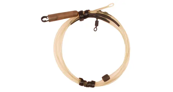 KORDA - Koncová montáž Dark Matter Leader Heli 1 m 40 lb Gravel