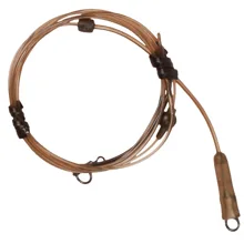 KORDA - Koncová montáž Dark Matter Leader Heli 1 m 40 lb Weed