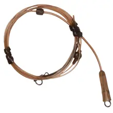 KORDA - Koncová montáž Dark Matter Leader Heli 1 m 40 lb Weed