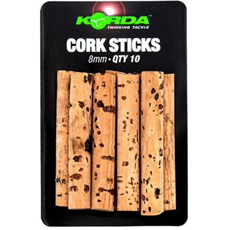 KORDA - Korkové tyčinky Cork Sticks 8 mm 10 ks