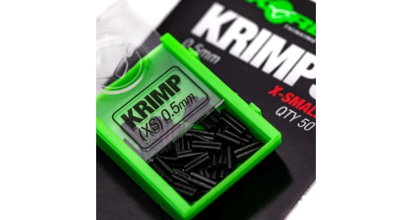 KORDA - Kovová spojka Spare Krimps 0,5 mm 50 ks