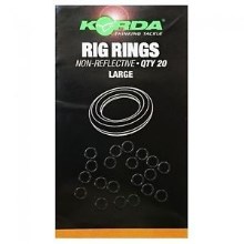 KORDA - Kroužky Rig rings medium 20 ks