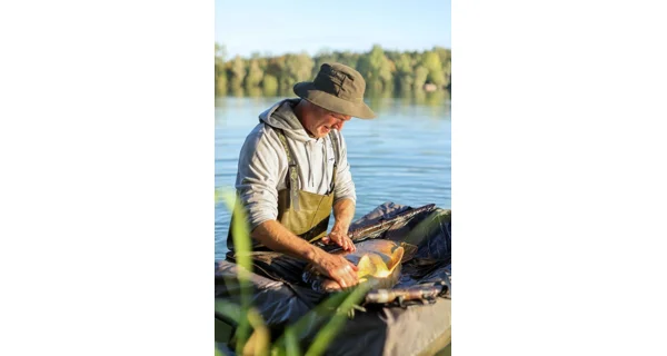 KORDA - Mikina Patch Hoodie Dark Olive vel. 3XL
