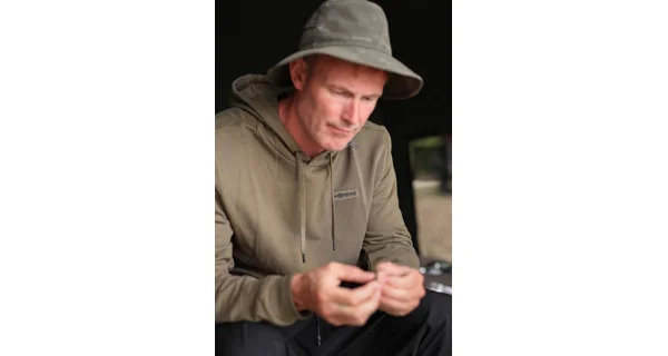 KORDA - Mikina Patch Hoodie Heather Grey vel. 4XL