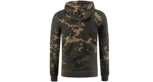 KORDA - Mikina Zip Hoodie Dark Kamo vel. 3XL