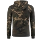KORDA - Mikina Zip Hoodie Dark Kamo vel. M