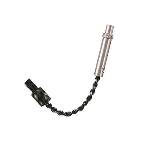 KORDA - Náhradní řetízek - dlouhý Black Stainless Chain with Adaptor Long