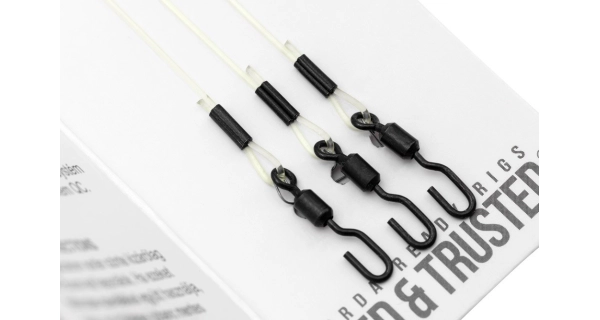 KORDA - Návazce Booms Spinner Swivel XX 35 lb 3 ks 7,5''