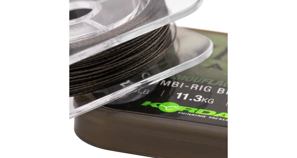 KORDA - Návazcová šňůra Slip-D Braid 25 lb 20 m