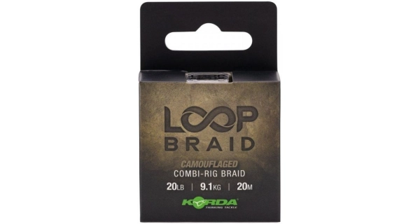 KORDA - Návazcová šňůrka Loop Braid 20 lb