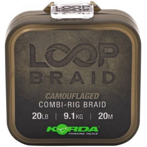 KORDA - Návazcová šňůrka Loop Braid 20 lb