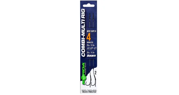 KORDA - Návazec Combi Multi Rig Wide Gape B vel. 4 25 lb 2 ks