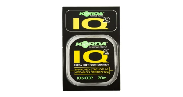 KORDA - Návazec Fluorocarbon IQ Extra Soft 20 lb 20 m