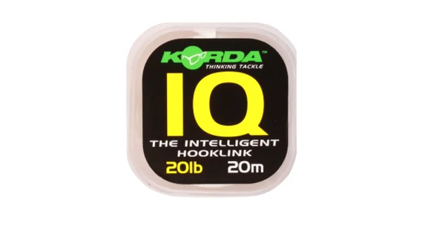 KORDA - Návazec Fluorocarbon IQ The Intelligent Hooklink 15 lb 20 m