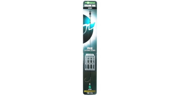 KORDA - Návazec Krank Ready Rig Barbed 15 lb vel. 8